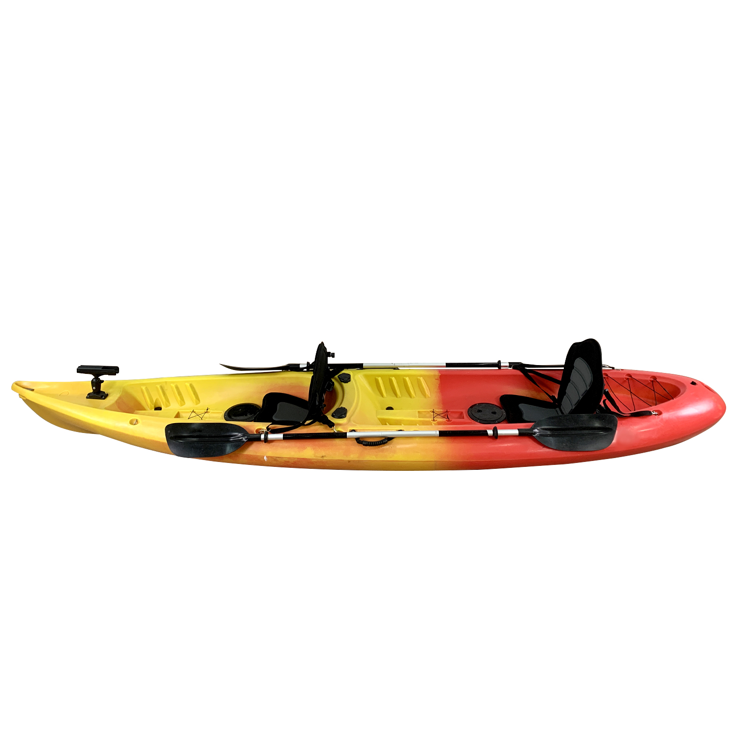 Fishing Kayak Sit In - 2-Person Sit-On-Top Fishing Kayak With Paddle