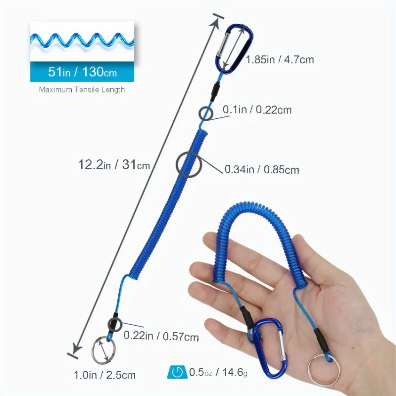 Ackibbik 6pcs Fishing Lanyard  - đánh giá và giá Fishing Kayak Paddle Leash
