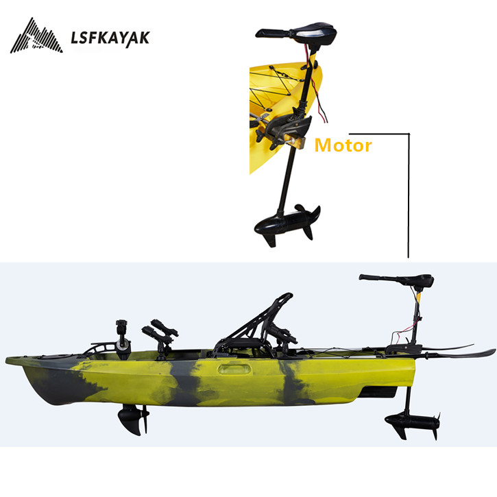 Single Paddler Sport Fishing K - đánh giá và giá Fishing Kayak Pedal Drive
