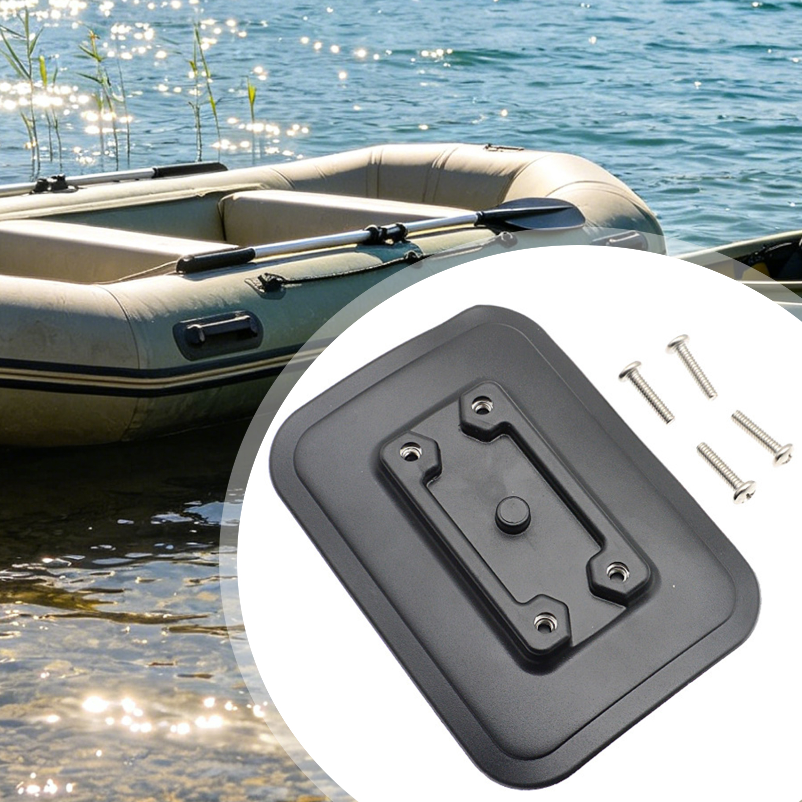 1 Set Inflatable Boat Fishing  - đánh giá và giá Fishing Kayak Rod Holder