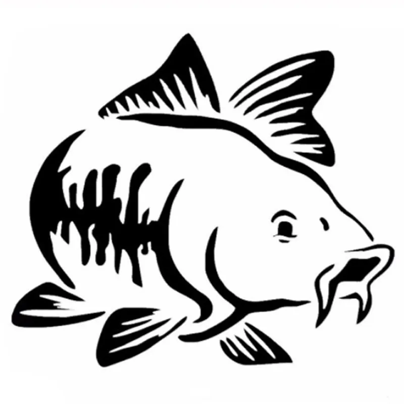 Car Sticker Cartoon Carp Fishi - đánh giá và giá Fishing Kayak Inflatable
