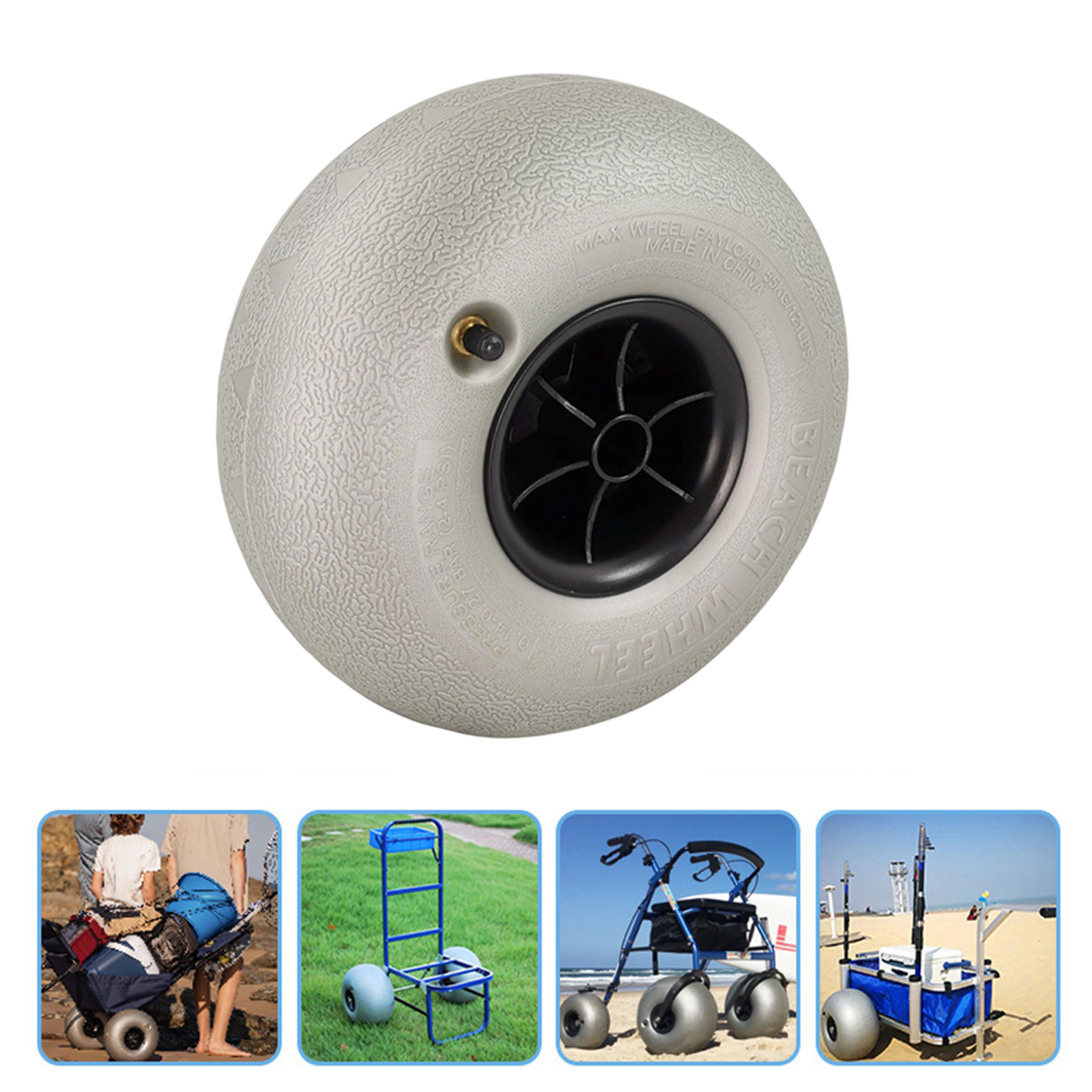 10In Balloon Wheels Profession - đánh giá và giá Fishing Kayak Cart