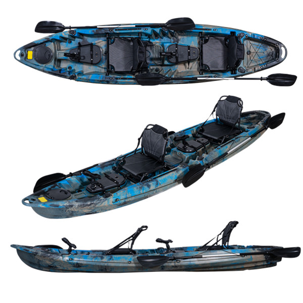 2+1 Seat Family Fishing Kayak  - đánh giá và giá Fishing Kayak Sit In