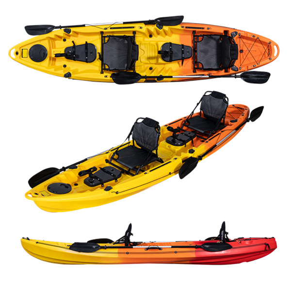 2+1 Seat Family Fishing Kayak  - đánh giá và giá Fishing Kayak Sit In