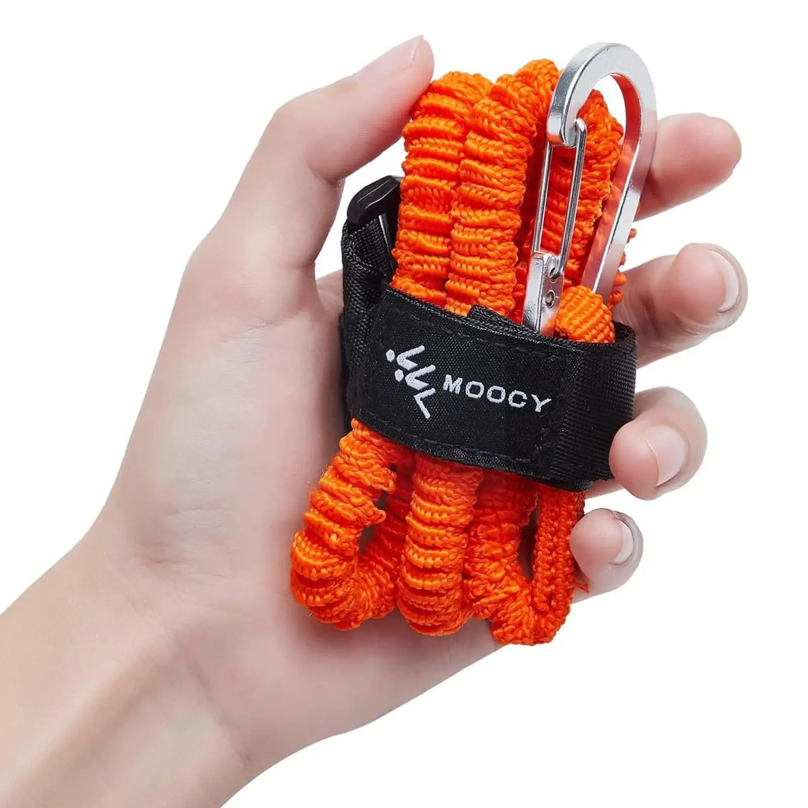 Coiled Paddle Leash Orange Kay - đánh giá và giá Fishing Kayak Paddle Leash