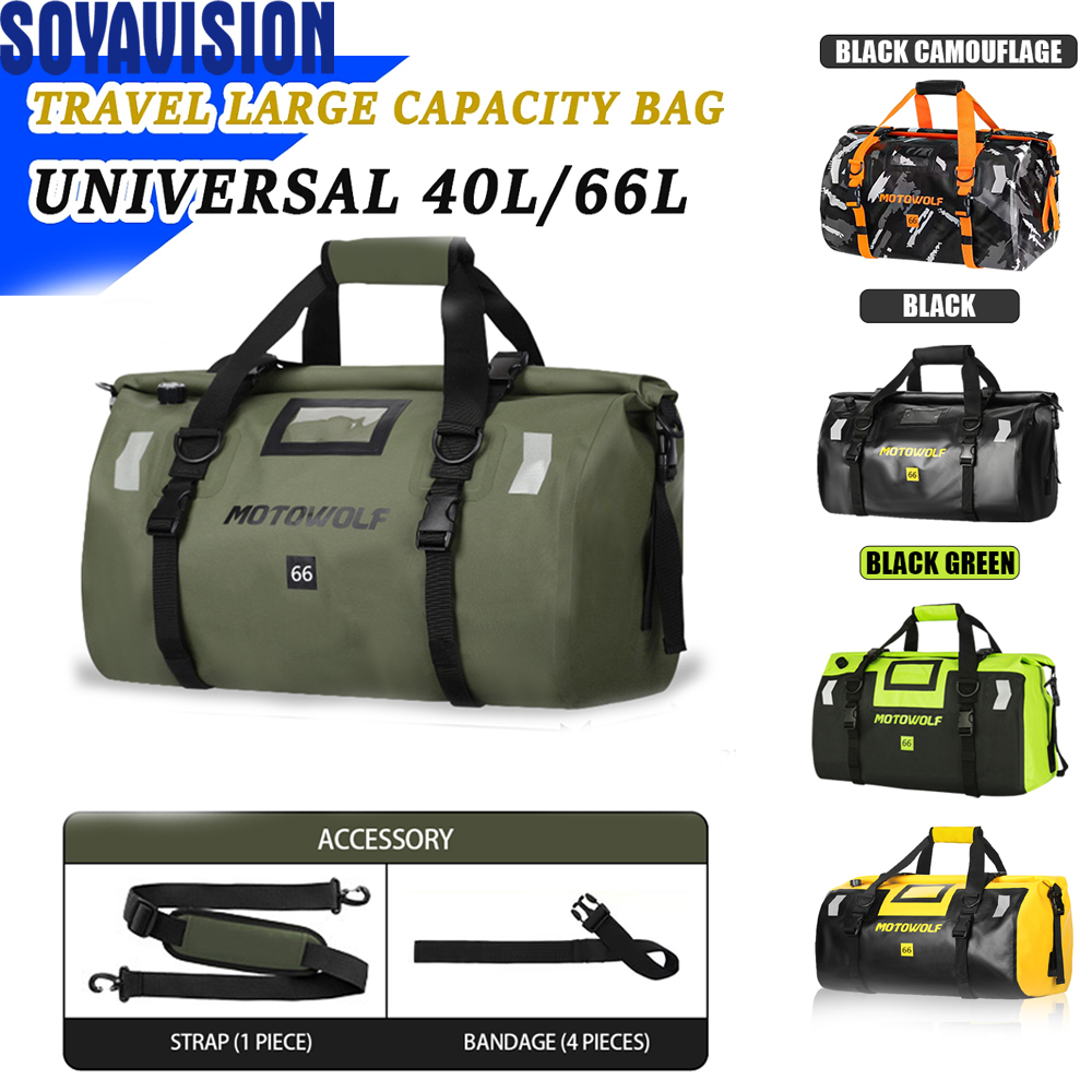 Waterproof Duffel Bag 40L/66L  - đánh giá và giá Fishing Kayak Storage Bag