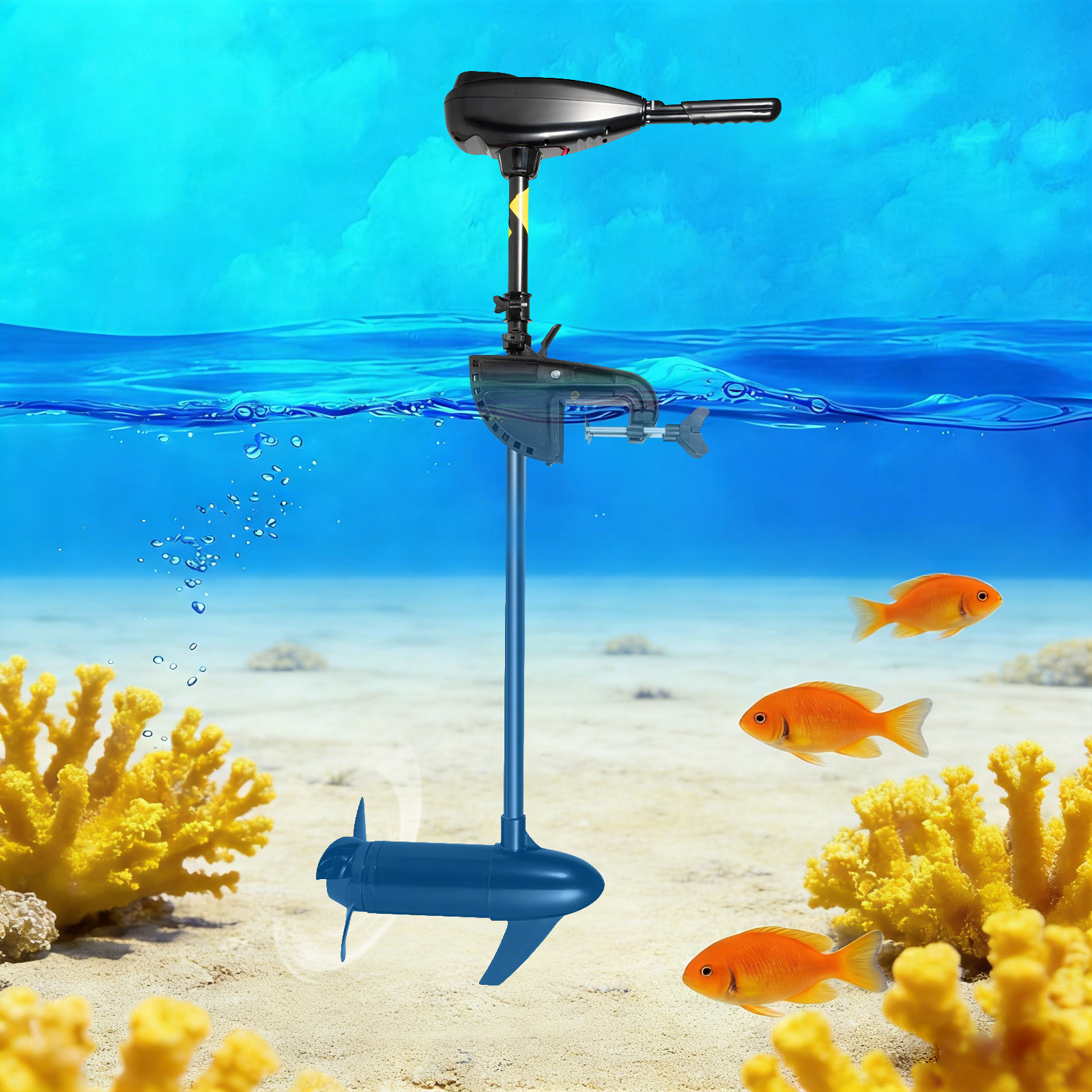 626W 12V Electric Trolling Out - đánh giá và giá Fishing Kayak Trolling Motor