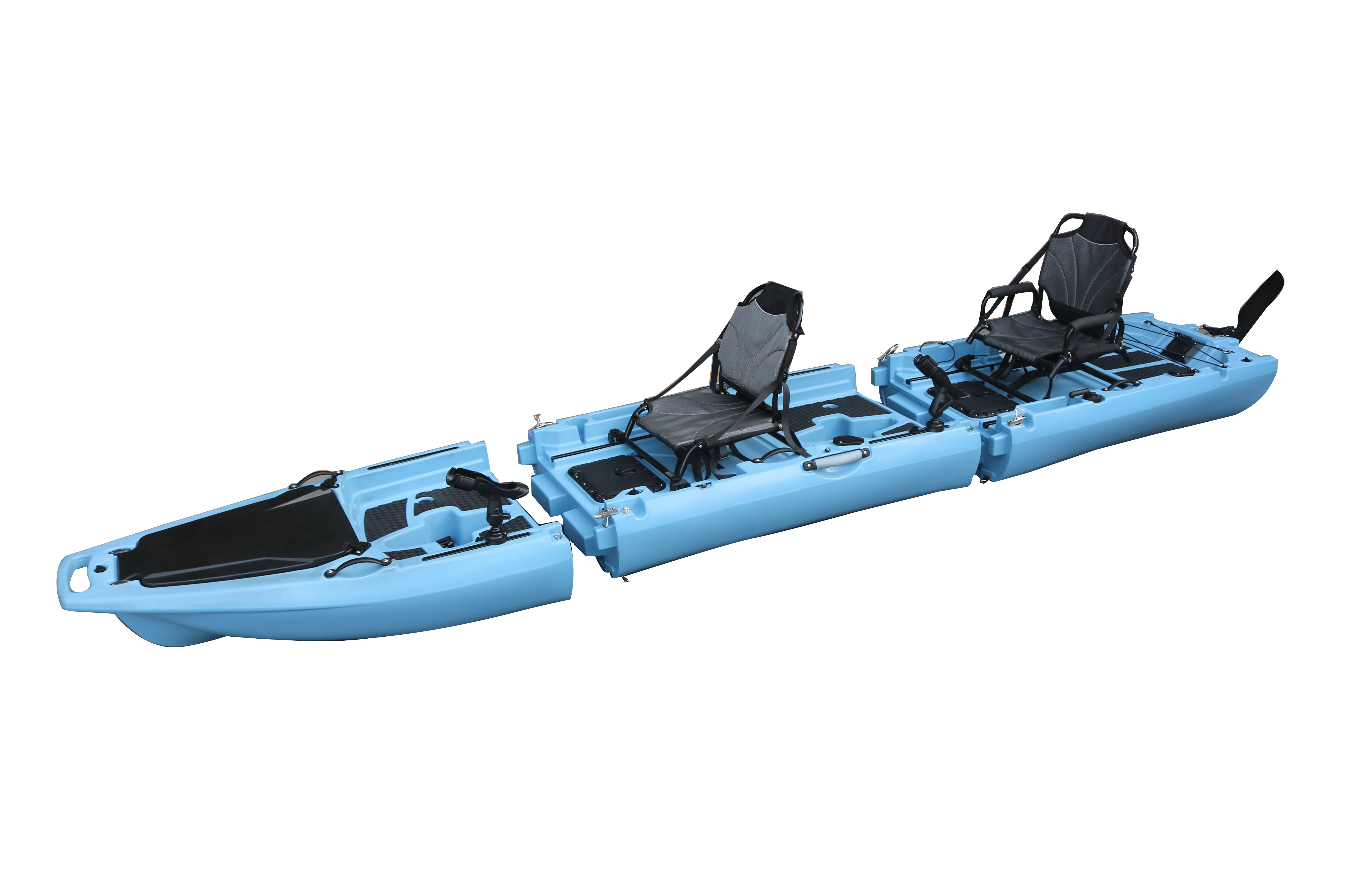 14FT 2 Person Detachable  Peda - đánh giá và giá Fishing Kayak Sit In