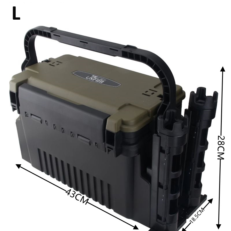 Large Fishing Box Organizer Mu - đánh giá và giá Fishing Kayak Crate