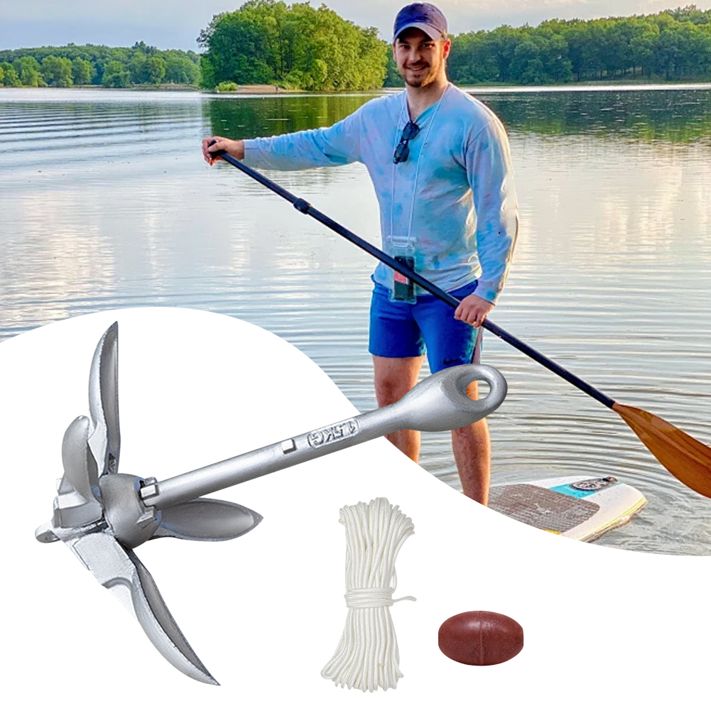 0.7/1.5KG Grapnel Anchor Folda - đánh giá và giá Fishing Kayak Anchor