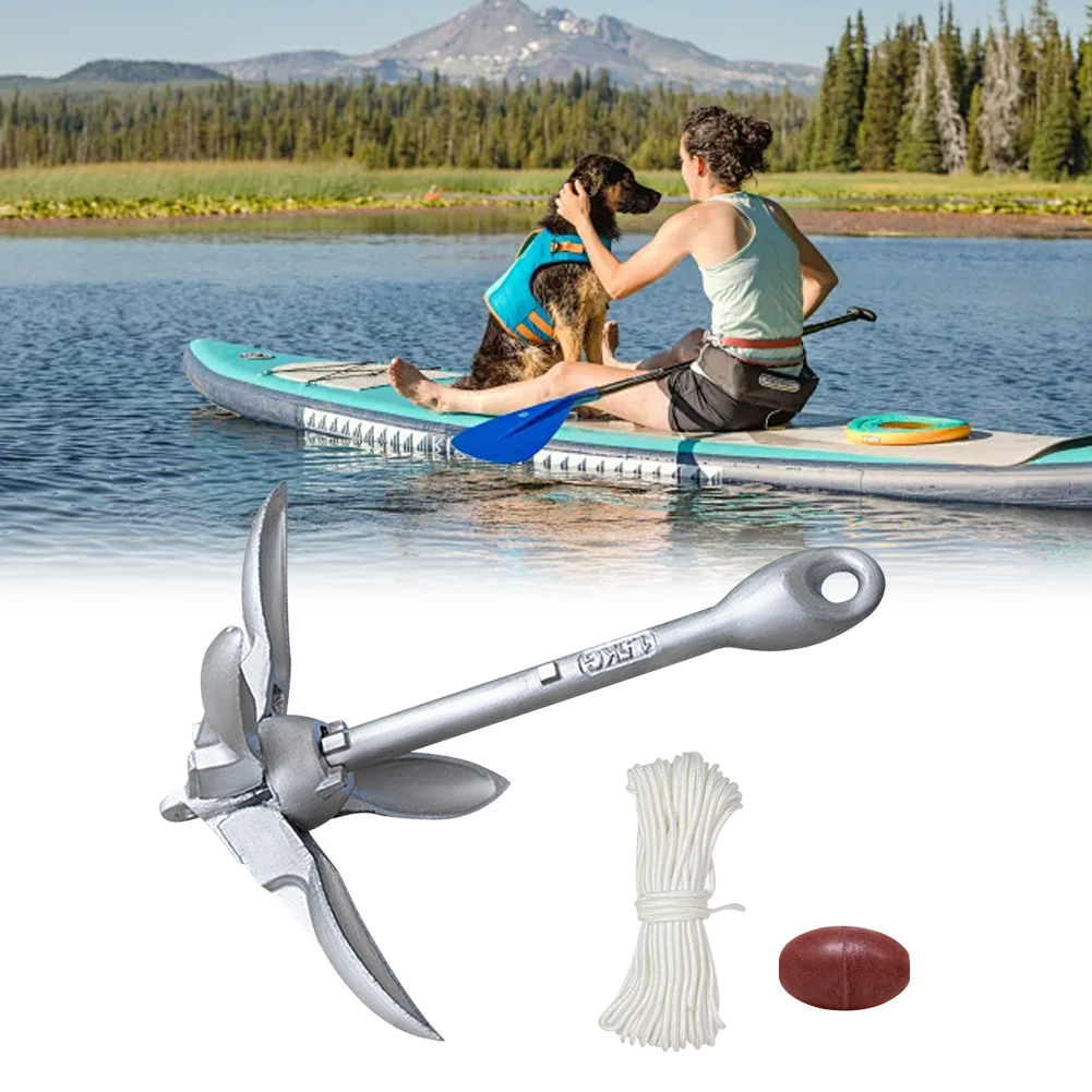 0.7/1.5KG Grapnel Anchor Folda - đánh giá và giá Fishing Kayak Anchor