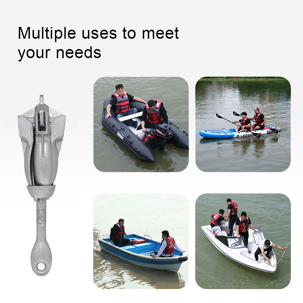 0.7/1.5KG Grapnel Anchor Folda - đánh giá và giá Fishing Kayak Anchor