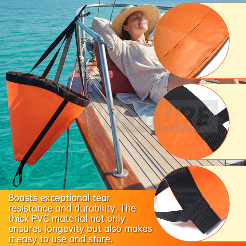 18-53'' Sea Drogue Anchor Floa - đánh giá và giá Fishing Kayak Anchor