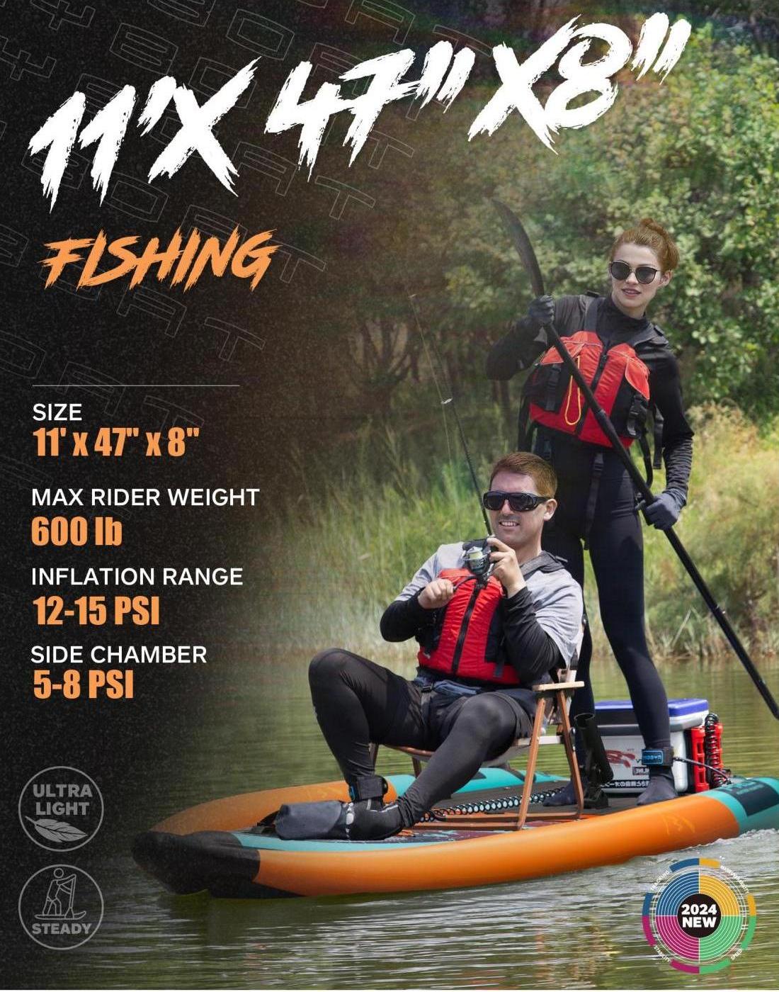 2 Person Inflatable Kayak for  - đánh giá và giá Fishing Kayak Inflatable